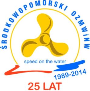logo środkowopomorskiego okręgowego związku motorowodnego i narciarstwa wodnego